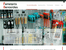 Tablet Screenshot of ferreteriabenavides.com